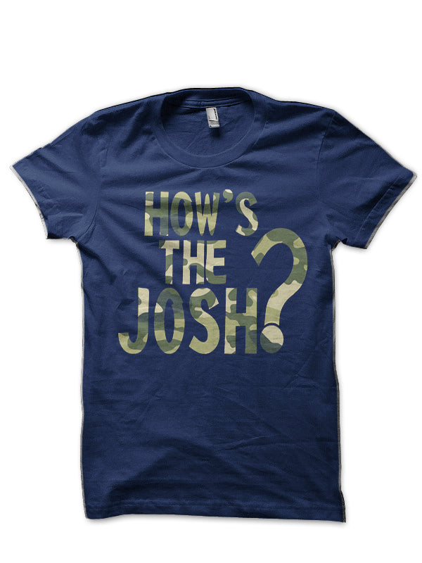 The Josh Half Sleeve Black T-Shirt Hoodie, Sweatshirt | PureTeeCo.com