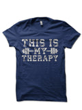 This Is My Therapy Half Sleeve T-Shirt Hoodie, Sweatshirt | PureTeeCo.com