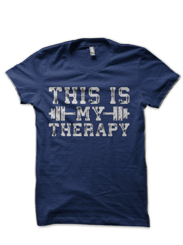 This Is My Therapy Half Sleeve T-Shirt Hoodie, Sweatshirt | PureTeeCo.com