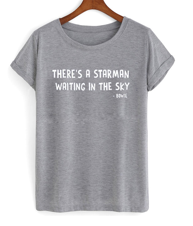 there’s a starman waiting in the sky t-shirt Hoodie, Sweatshirt | PureTeeCo.com