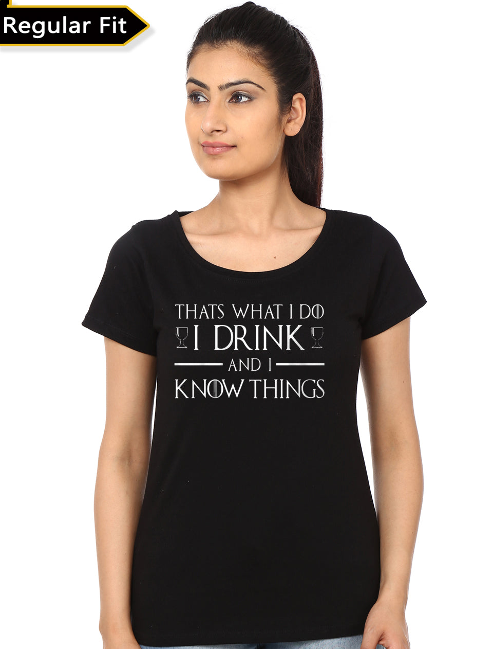 I Drink I Know Things Girls T-Shirt Hoodie, Sweatshirt | PureTeeCo.com