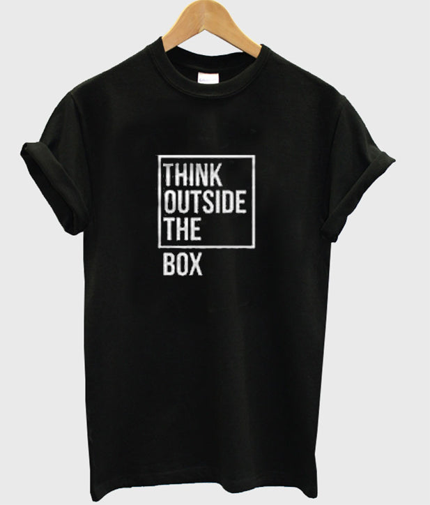 think outside the box t-shirt Hoodie, Sweatshirt | PureTeeCo.com