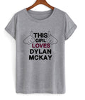 this girl loves dylan mckay t-shirt Hoodie, Sweatshirt | PureTeeCo.com