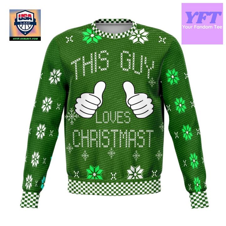 This Guy Meme Design 3d Ugly Christmas Sweater