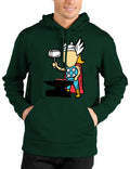 Thor Dark Green Hoodie T-Shirts, Sweatshirt | PureTeeCo.com