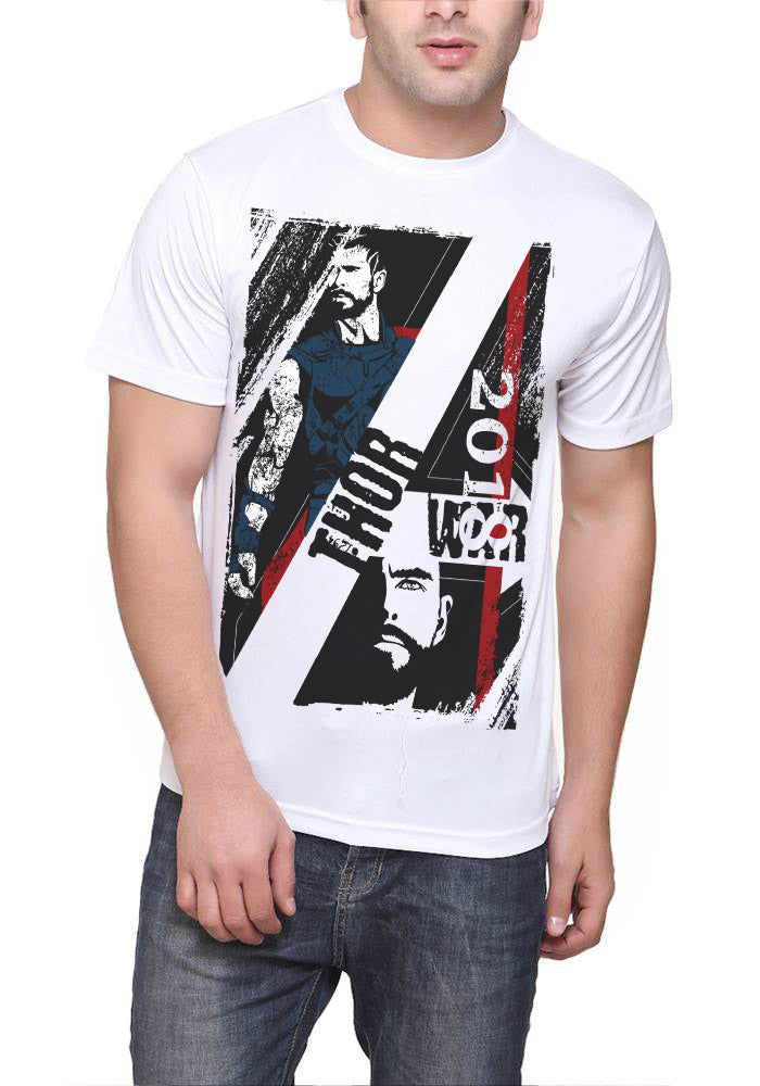 Thor White T-Shirt Style001 Hoodie, Sweatshirt | PureTeeCo.com