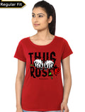 Thug Rose Red Girlâ€™s T-Shirt Hoodie, Sweatshirt | PureTeeCo.com