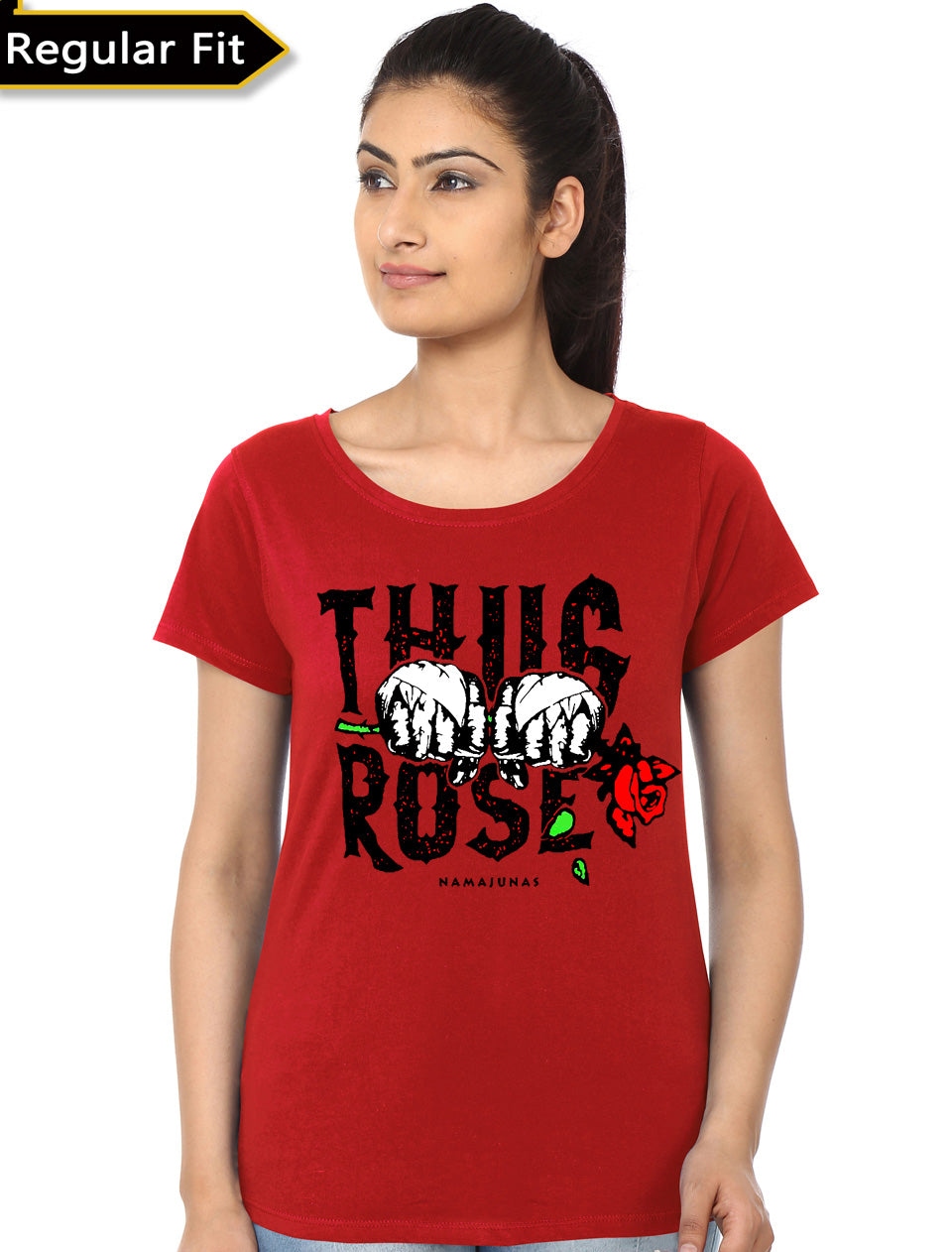 Thug Rose Red Girlâ€™s T-Shirt Hoodie, Sweatshirt | PureTeeCo.com