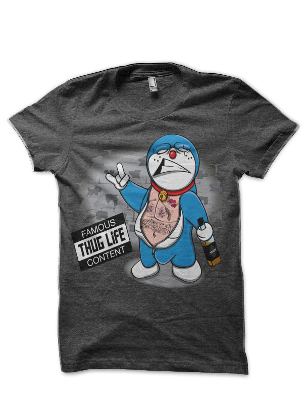 Doraemon â€“ Thug Life T-Shirt Hoodie, Sweatshirt | PureTeeCo.com