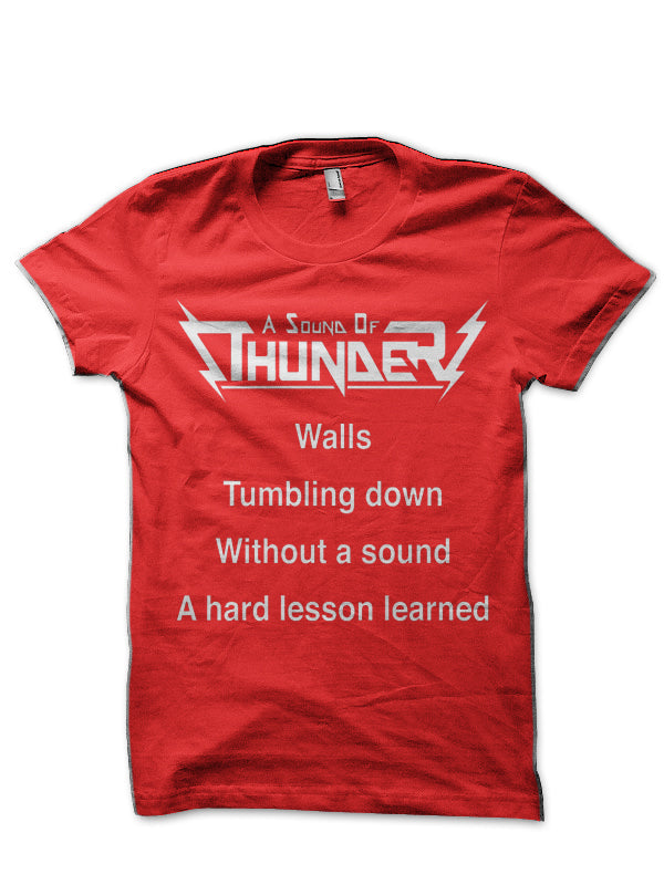 Walls â€“ A Sound of Thunder T-Shirt Hoodie, Sweatshirt | PureTeeCo.com
