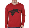 Winter Is Coming Red Full Sleeve Tee Hoodie, Sweatshirt | PureTeeCo.com