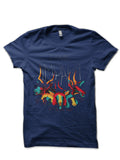 Tame Impala Half Sleeve Navy Blue T-Shirt Style001 Hoodie, Sweatshirt | PureTeeCo.com