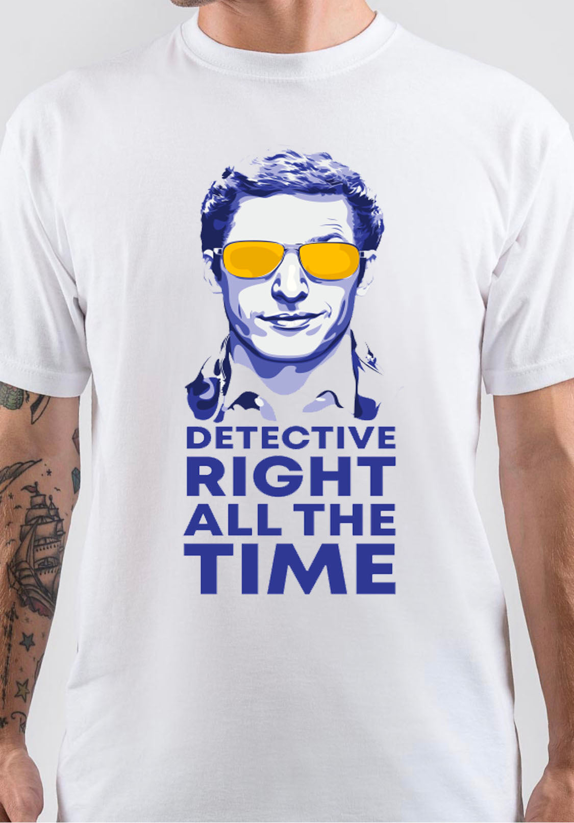 Detective Right All the Time T-Shirt Hoodie, Sweatshirt | PureTeeCo.com