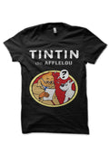 Tintin Afflelou Half Sleeve T-Shirt Hoodie, Sweatshirt | PureTeeCo.com