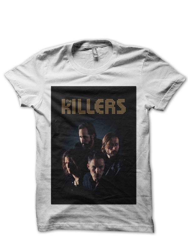 The Killers White T-Shirt Hoodie, Sweatshirt | PureTeeCo.com