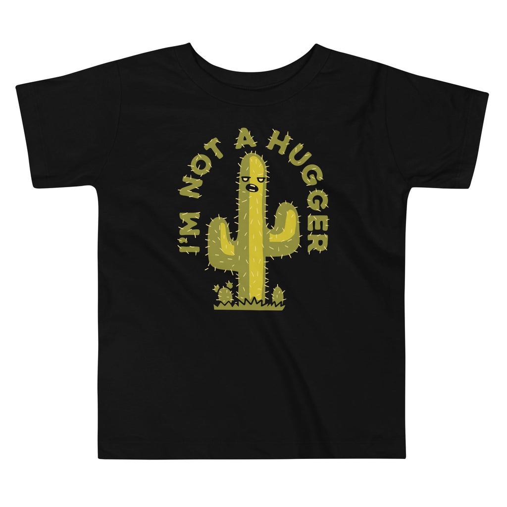 I'm Not A Hugger Kid's Toddler Tee Hoodie, Sweatshirt | PureTeeCo.com