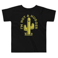 I'm Not A Hugger Kid's Toddler Tee Hoodie, Sweatshirt | PureTeeCo.com