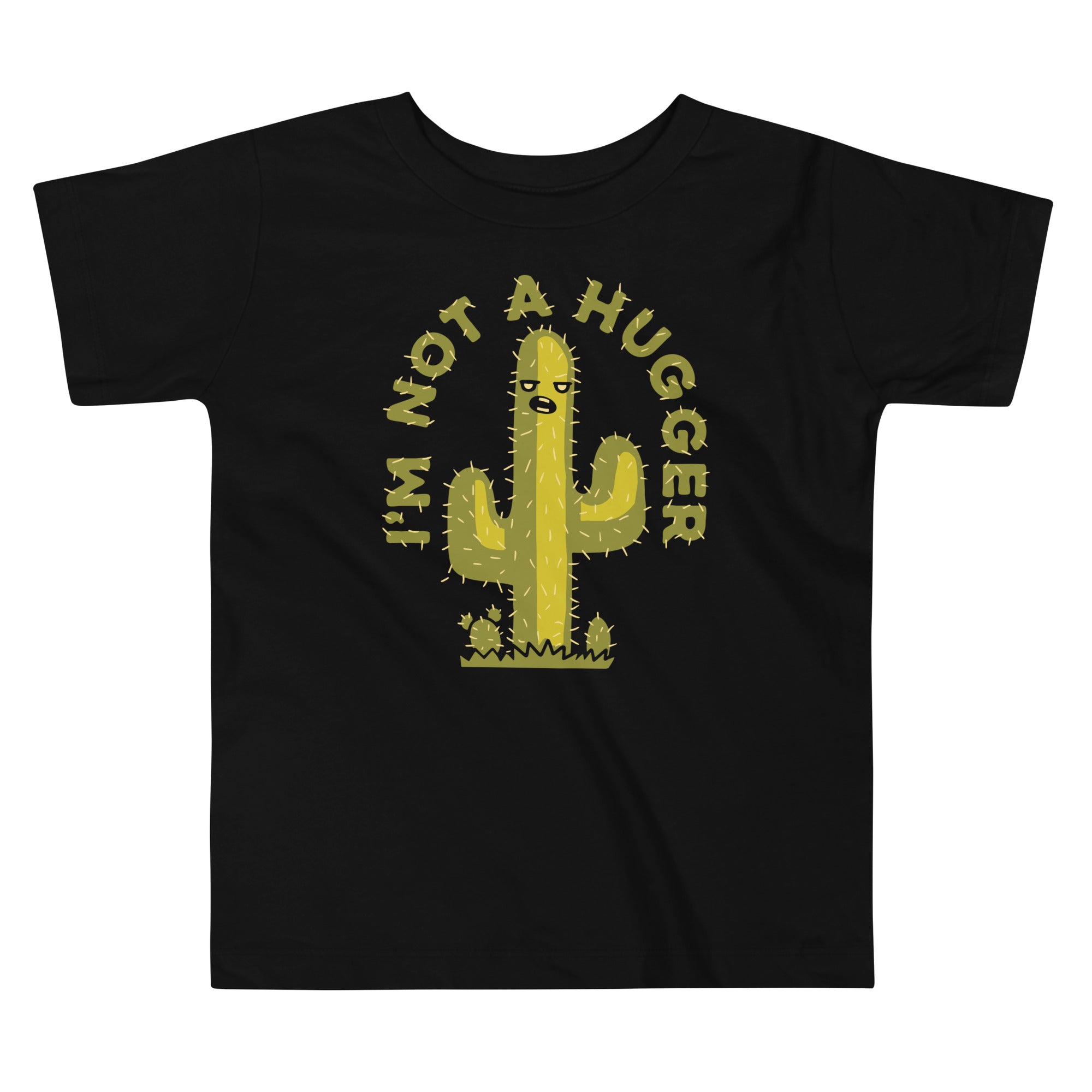 I'm Not A Hugger Kid's Toddler Tee Hoodie, Sweatshirt | PureTeeCo.com