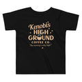 Kenobi's High Ground Coffee Co Kid's Toddler Tee Hoodie, Sweatshirt | PureTeeCo.com