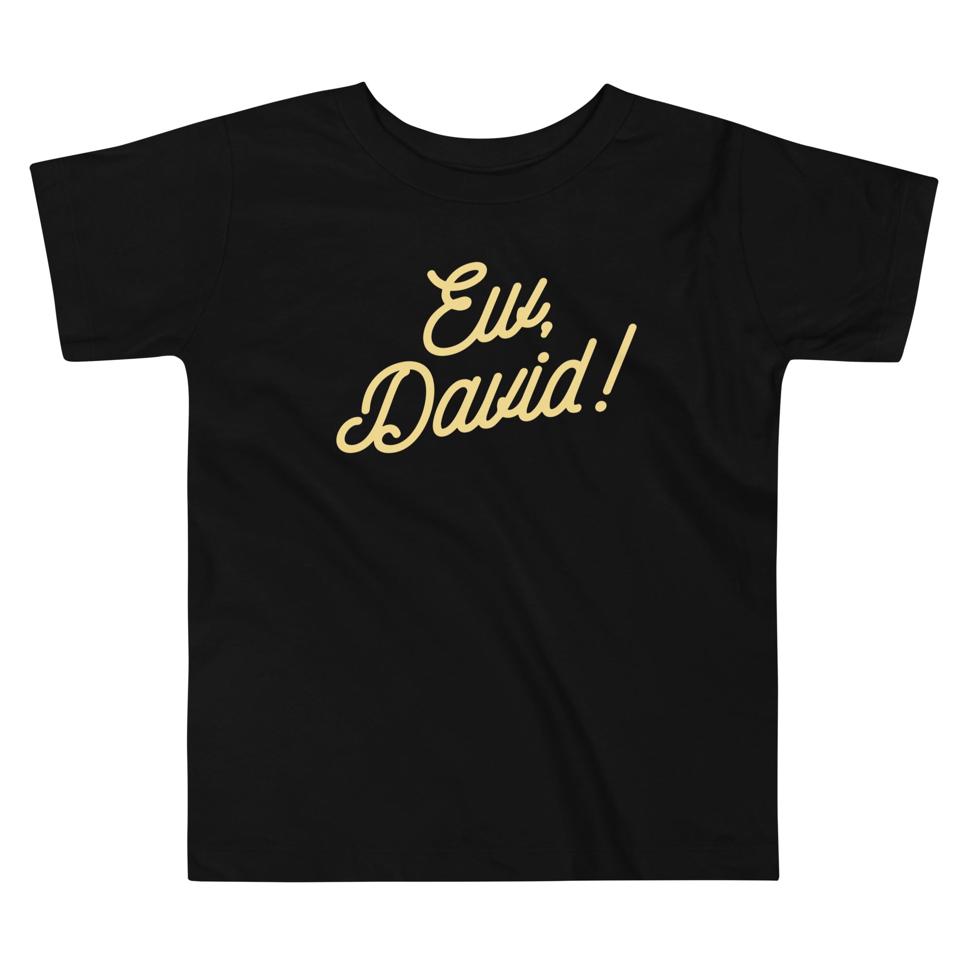 Ew, David! Kid's Toddler Tee Hoodie, Sweatshirt | PureTeeCo.com (Image 1)