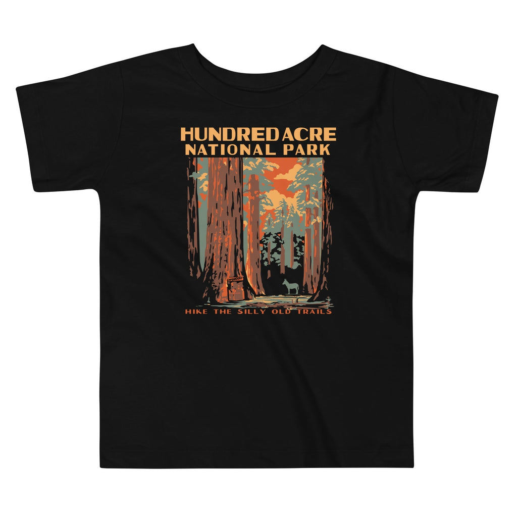 Hundred Acre National Park Kid's Toddler Tee Hoodie, Sweatshirt | PureTeeCo.com