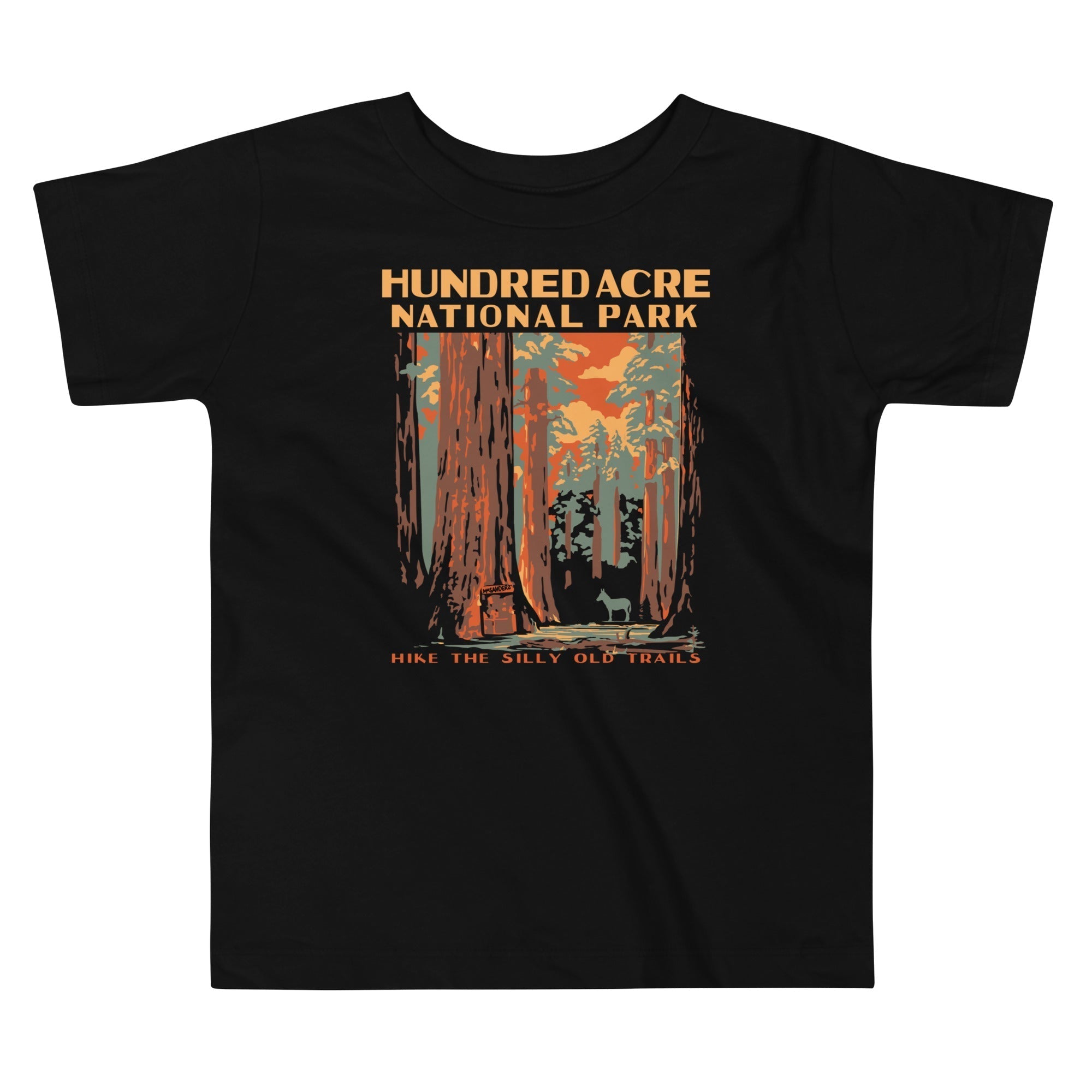 Hundred Acre National Park Kid's Toddler Tee Hoodie, Sweatshirt | PureTeeCo.com