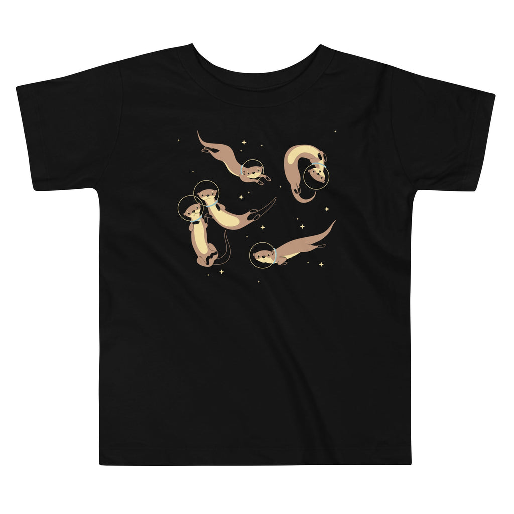 Otter Space Kid's Toddler Tee Hoodie, Sweatshirt | PureTeeCo.com