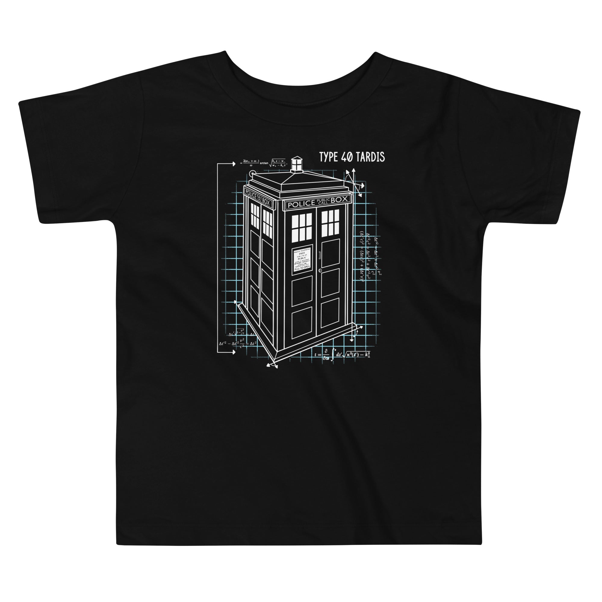 Type 40 Tardis Kid's Toddler Tee Hoodie, Sweatshirt | PureTeeCo.com