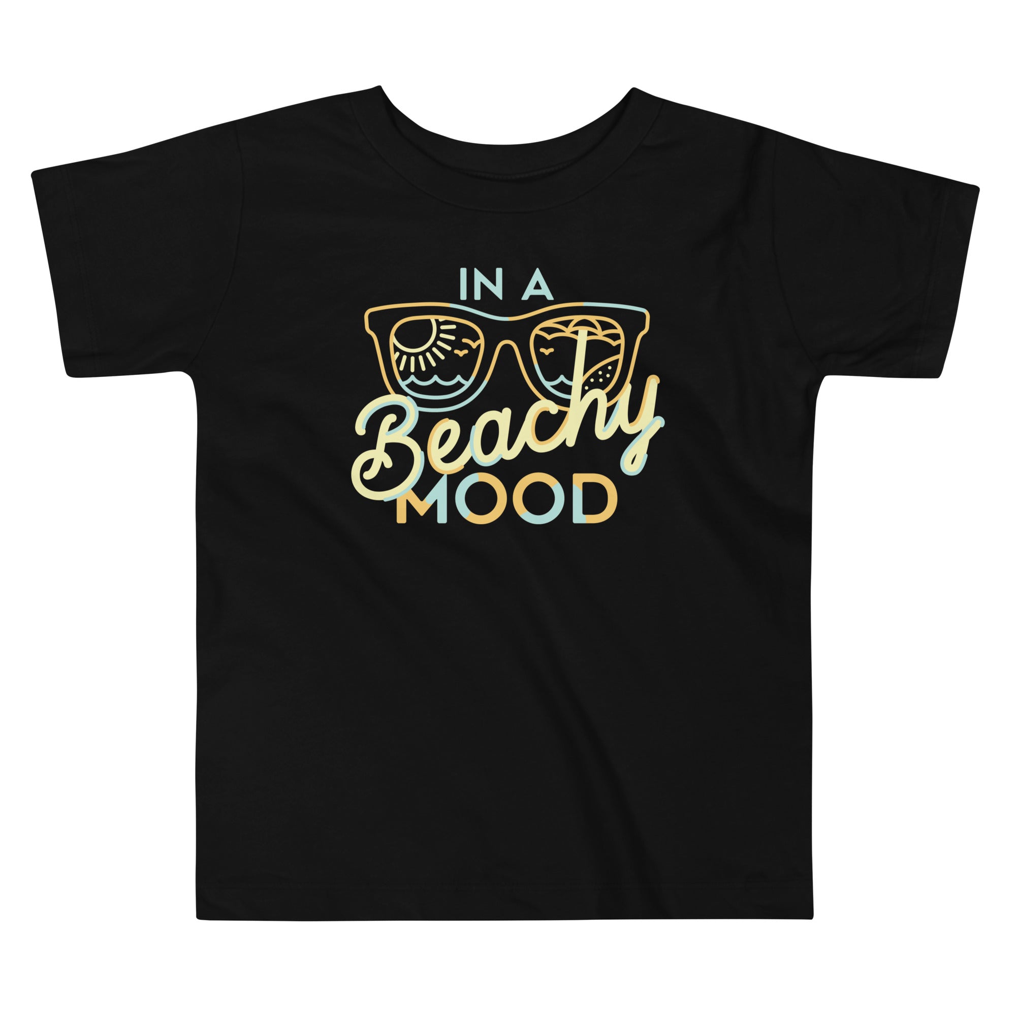 In A Beachy Mood Kid's Toddler Tee Hoodie, Sweatshirt | PureTeeCo.com