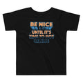 Be Nice Kid's Toddler Tee Hoodie, Sweatshirt | PureTeeCo.com (Image 1)