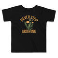 Never Stop Growing Kid's Toddler Tee Hoodie, Sweatshirt | PureTeeCo.com