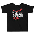 The Girl With The Dragons Kid's Toddler Tee Hoodie, Sweatshirt | PureTeeCo.com (Image 1)