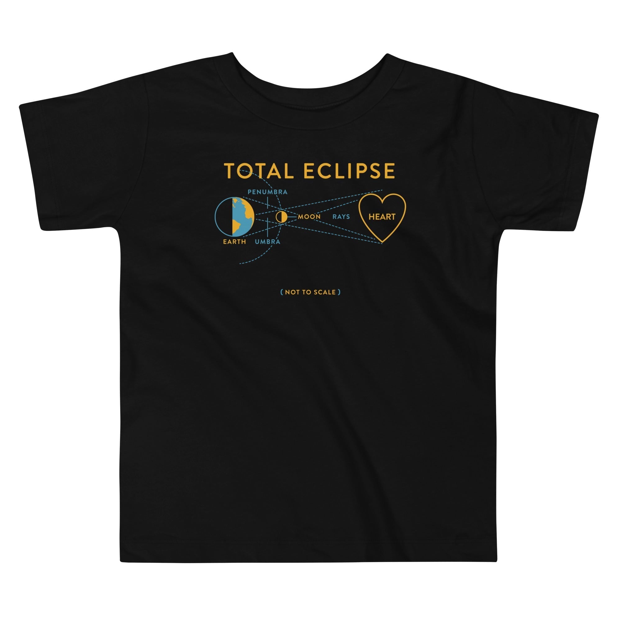 Total Eclipse Of The Heart Kid's Toddler Tee Hoodie, Sweatshirt | PureTeeCo.com