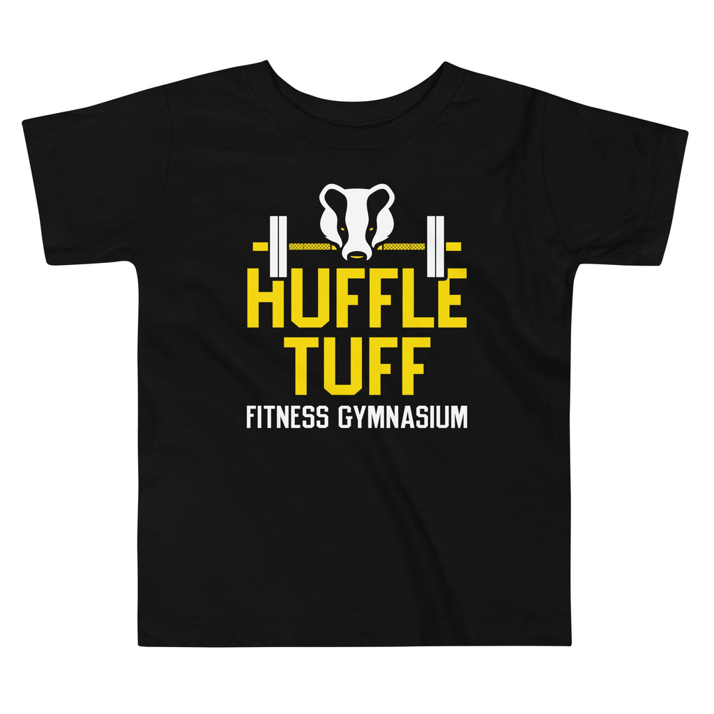 Huffle Tuff Gym Kid's Toddler Tee Hoodie, Sweatshirt | PureTeeCo.com