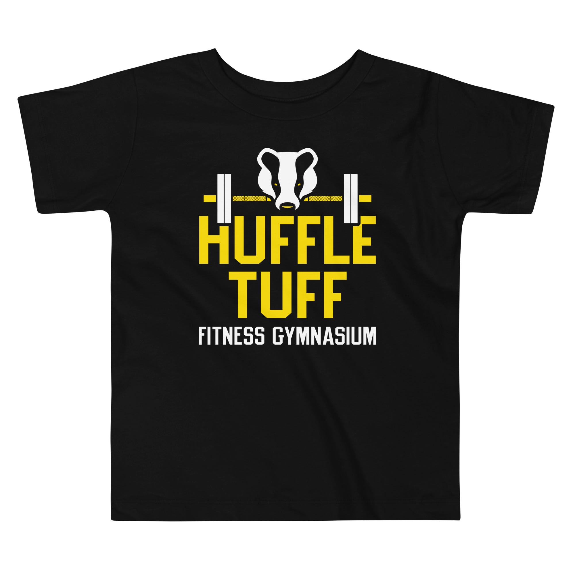 Huffle Tuff Gym Kid's Toddler Tee Hoodie, Sweatshirt | PureTeeCo.com