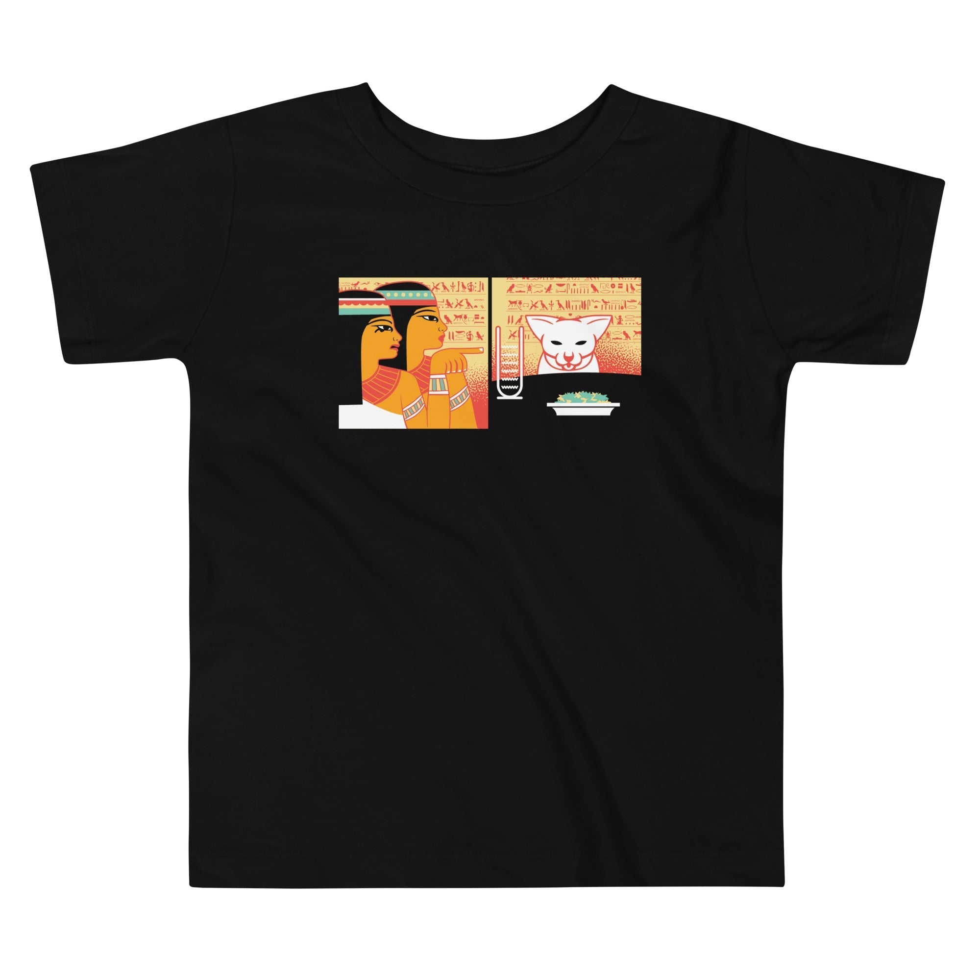 Egyptian Cat Kid's Toddler Tee Hoodie, Sweatshirt | PureTeeCo.com