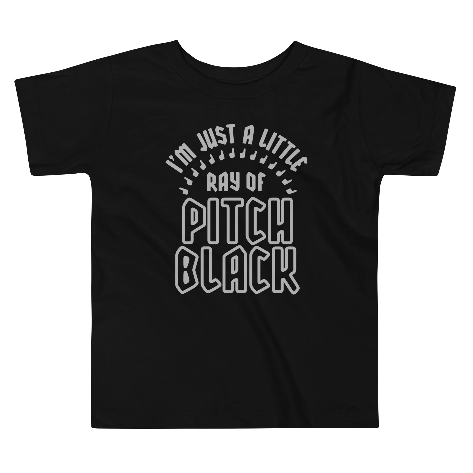 Ray Of Pitch Black Kid's Toddler Tee Hoodie, Sweatshirt | PureTeeCo.com