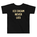 Ice Cream Never Lies Kid's Toddler Tee Hoodie, Sweatshirt | PureTeeCo.com (Image 1)