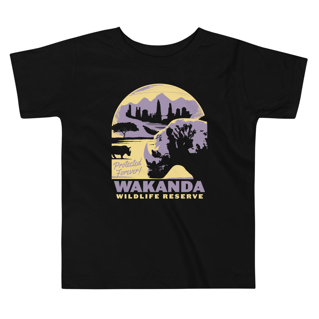 Wakanda Wildlife Reserve Kid's Toddler Tee Hoodie, Sweatshirt | PureTeeCo.com