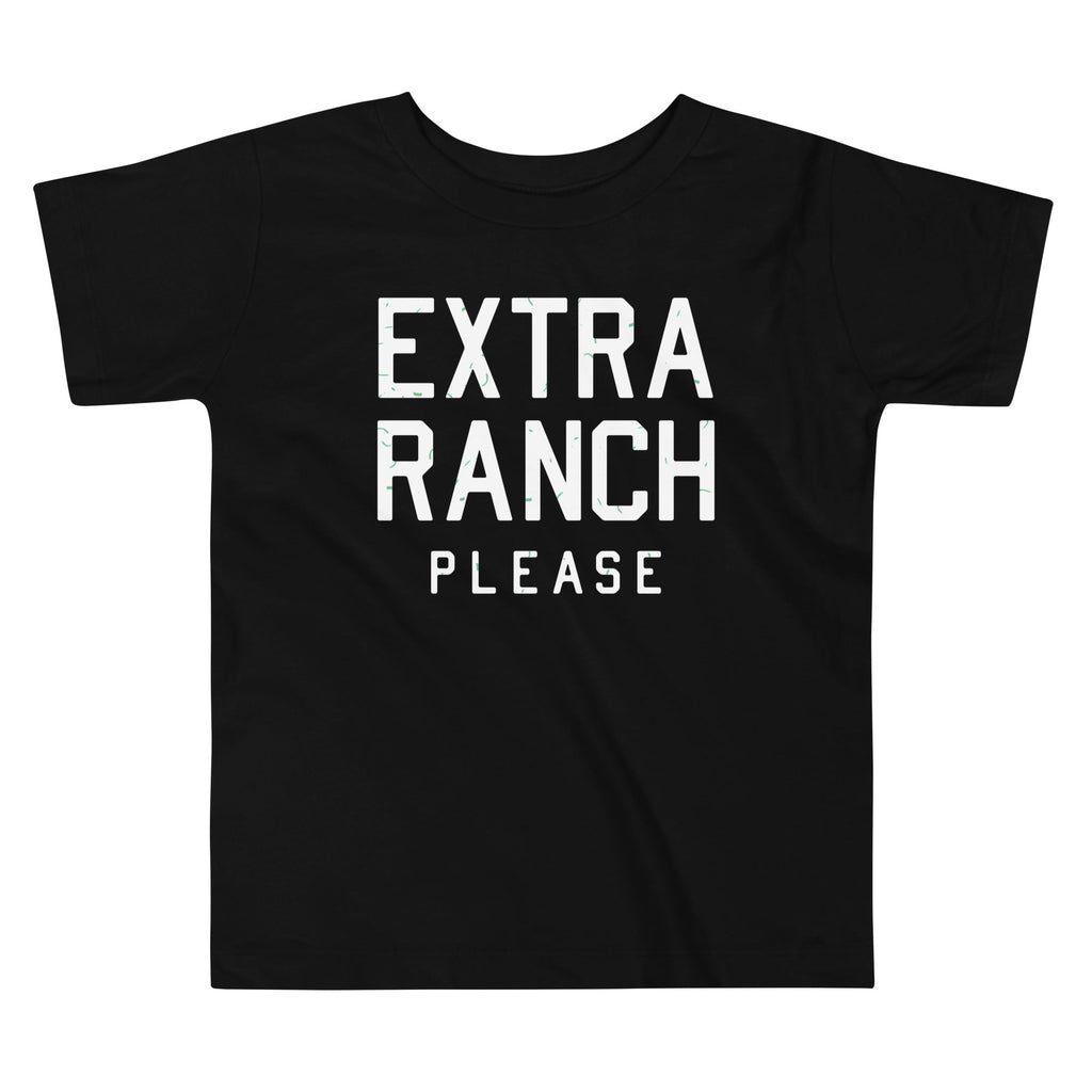 Extra Ranch Please Kid's Toddler Tee Hoodie, Sweatshirt | PureTeeCo.com (Image 2)