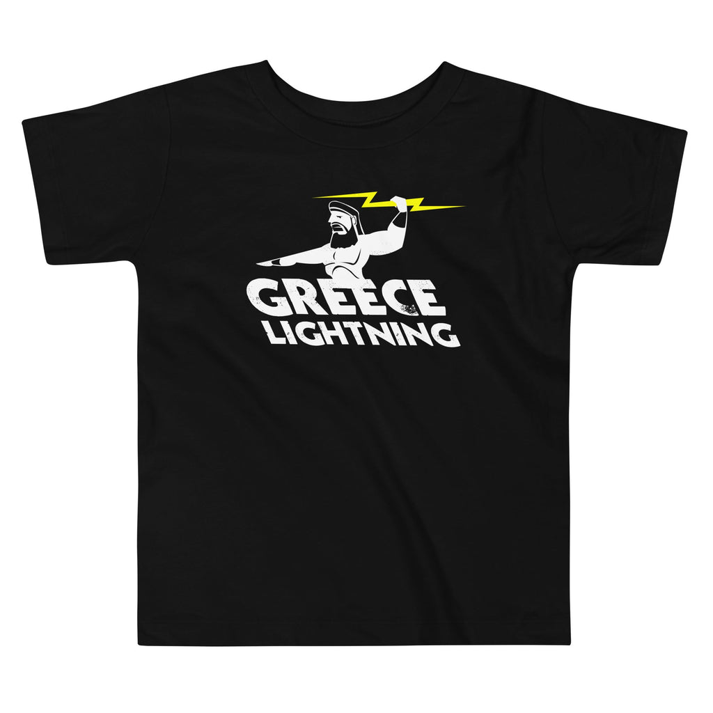 Greece Lightning Kid's Toddler Tee Hoodie, Sweatshirt | PureTeeCo.com (Image 1)