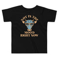 Not In The Moo'd Right Now Kid's Toddler Tee Hoodie, Sweatshirt | PureTeeCo.com