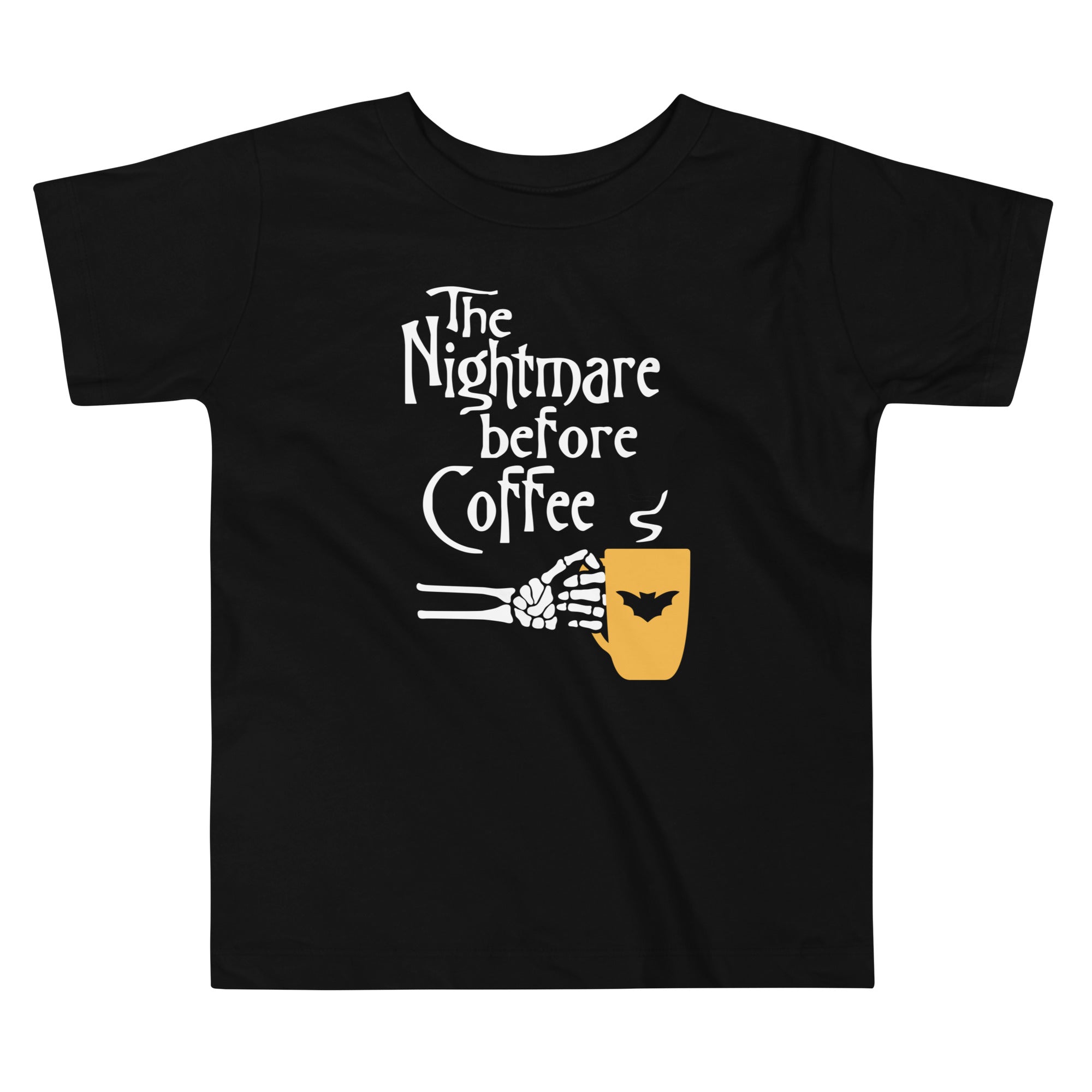The Nightmare Before Coffee Kid's Toddler Tee Hoodie, Sweatshirt | PureTeeCo.com