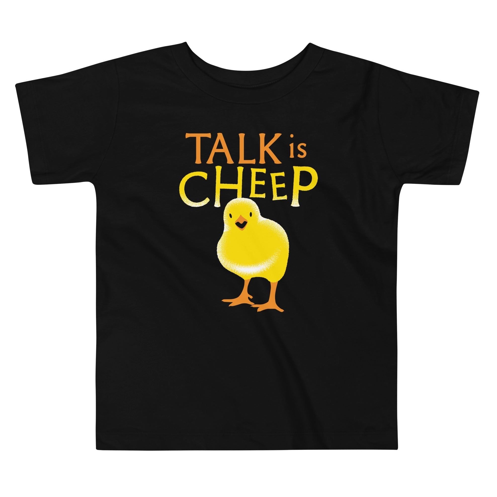 Talk Is Cheep Kid's Toddler Tee Hoodie, Sweatshirt | PureTeeCo.com