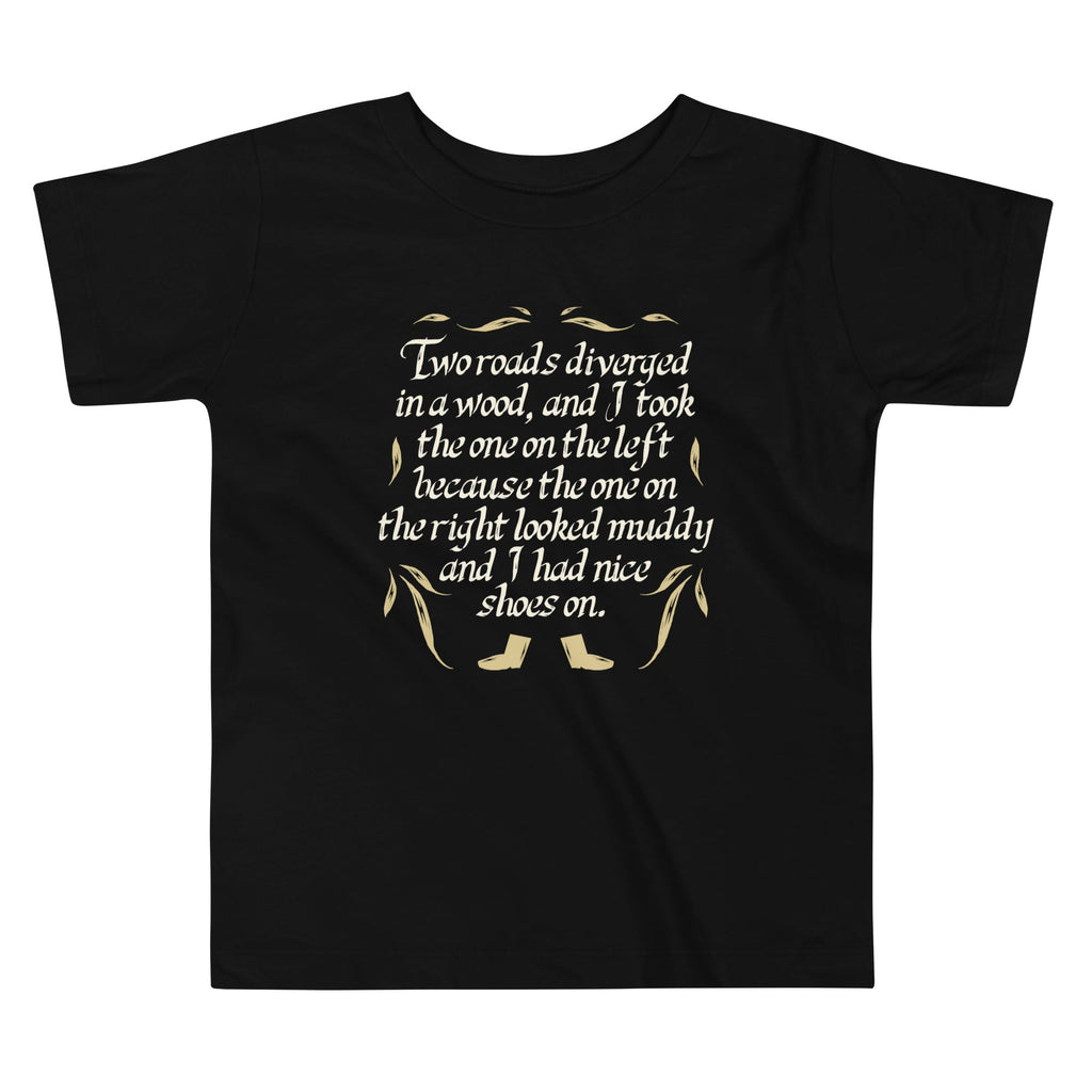 Two Roads Diverged Kid's Toddler Tee Hoodie, Sweatshirt | PureTeeCo.com