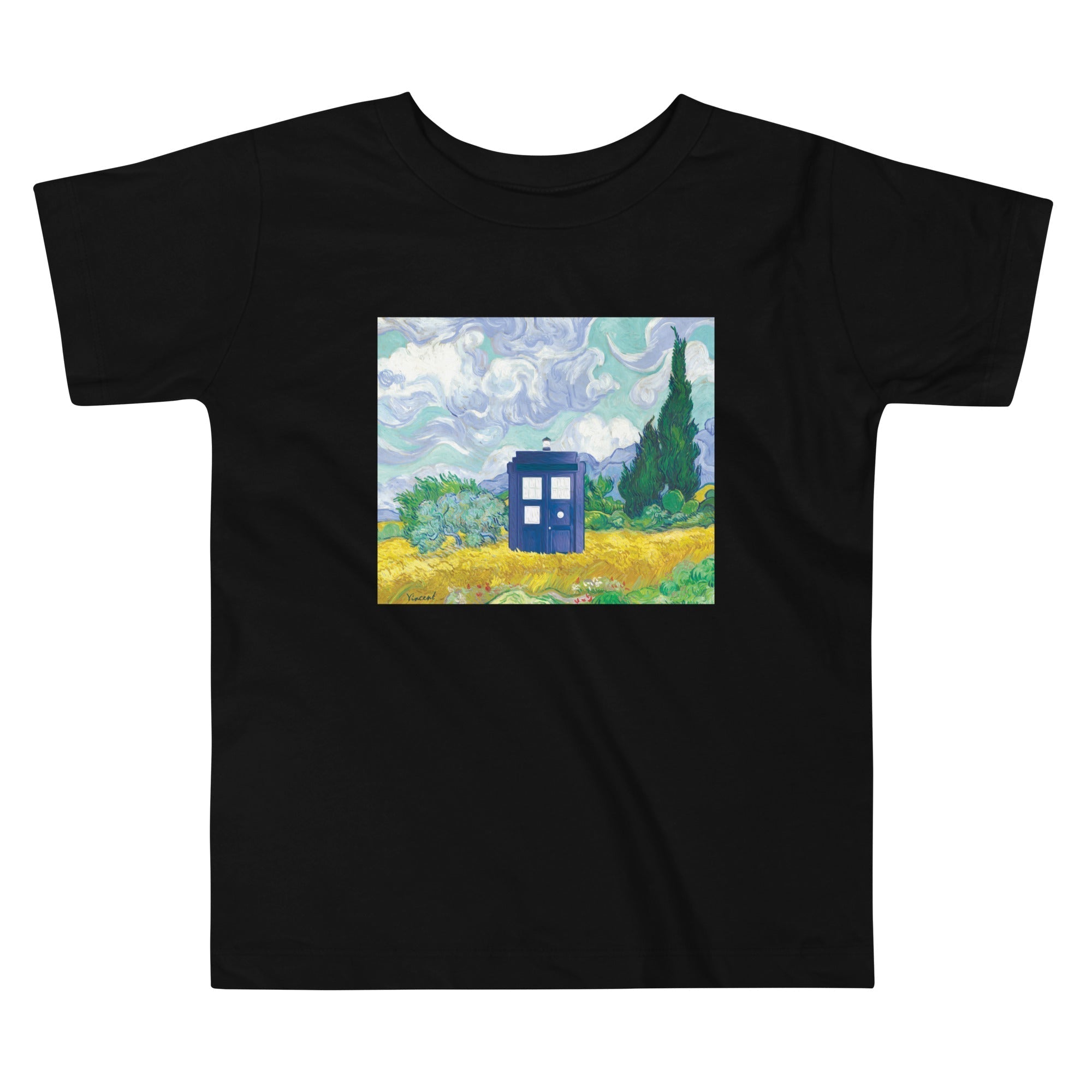 Visiting Van Gogh Kid's Toddler Tee Hoodie, Sweatshirt | PureTeeCo.com (Image 1)