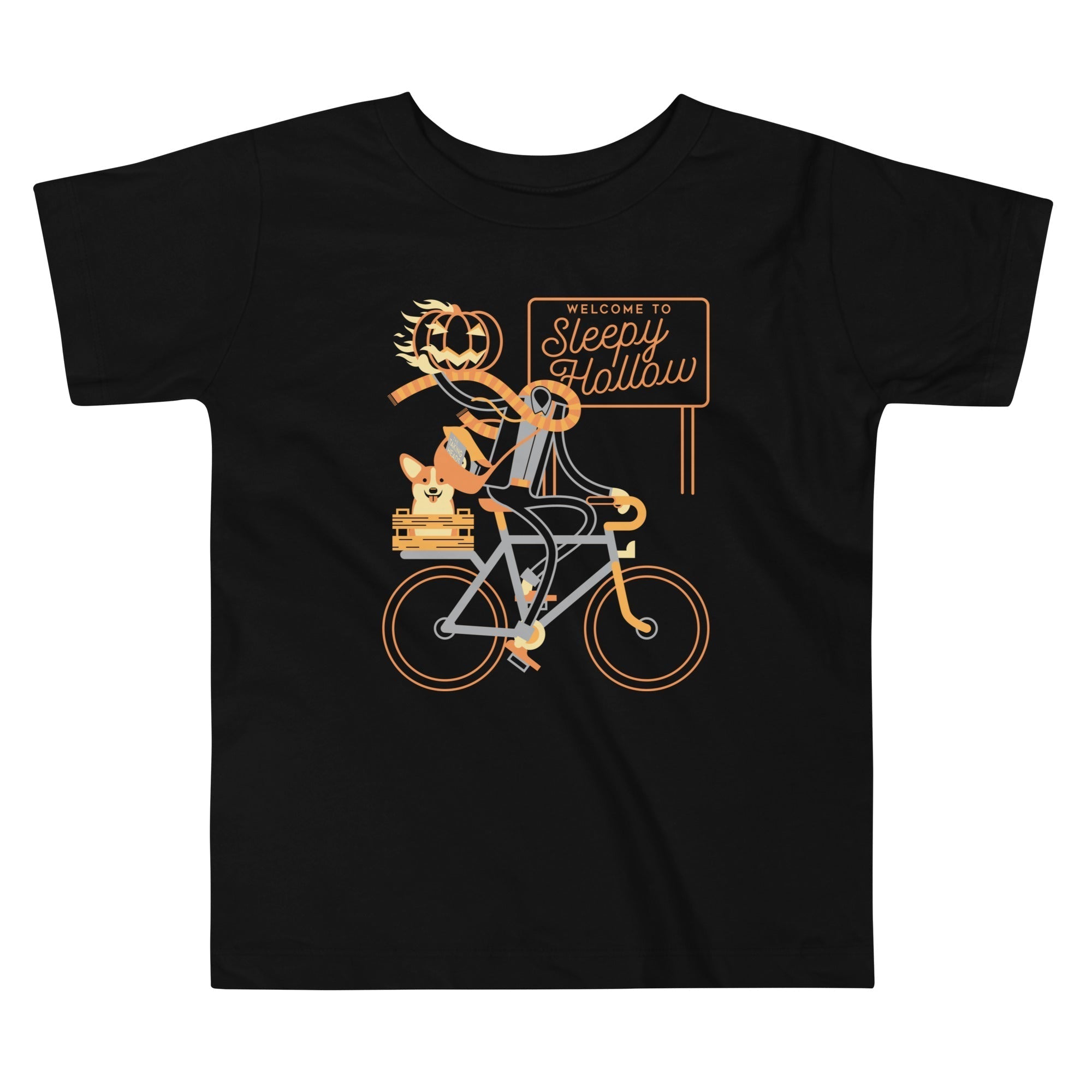 Welcome To Sleepy Hollow Kid's Toddler Tee Hoodie, Sweatshirt | PureTeeCo.com (Image 1)