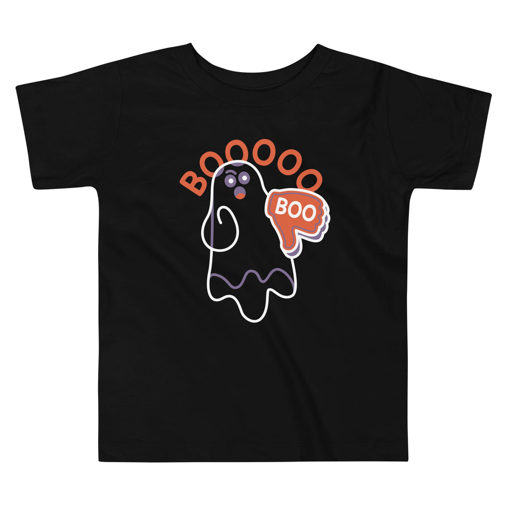 Ghost Boo Kid's Toddler Tee Hoodie, Sweatshirt | PureTeeCo.com (Image 1)