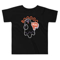 Ghost Boo Kid's Toddler Tee Hoodie, Sweatshirt | PureTeeCo.com (Image 1)