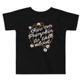 Give 'em Pumpkin To Talk About Kid's Toddler Tee Hoodie, Sweatshirt | PureTeeCo.com